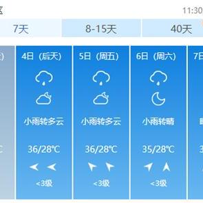 湖南长沙天气预报,今日晴热回归,周末雨水再临 湖南长沙天气预报,今日晴热回归,周末雨水再临