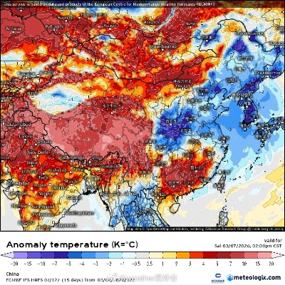 未来三天全国天气预报，冷空气南下，中东部局地降温超8℃